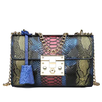 QINRANGUIO Small Crossbody Bags for Women 2020 Fashion Lock Women Bag Chains PU Leather Serpentine Shoulder Bag Women
QINRANGUIO Small Crossbody Bags for Women 2020 Fashion Lock Women Bag Chains PU Leather Serpentine Shoulder Bag Women