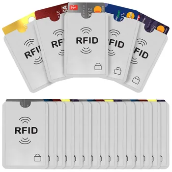 20Pcs RFID Anti Scan Secure Blocking Sleeves Cover Credit Card Protection Holder Car Key Wallet Holder Protector Case Shield
20Pcs RFID Anti Scan Secure Blocking Sleeves Cover Credit Card Protection Holder Car Key Wallet Holder Protector Case Shield