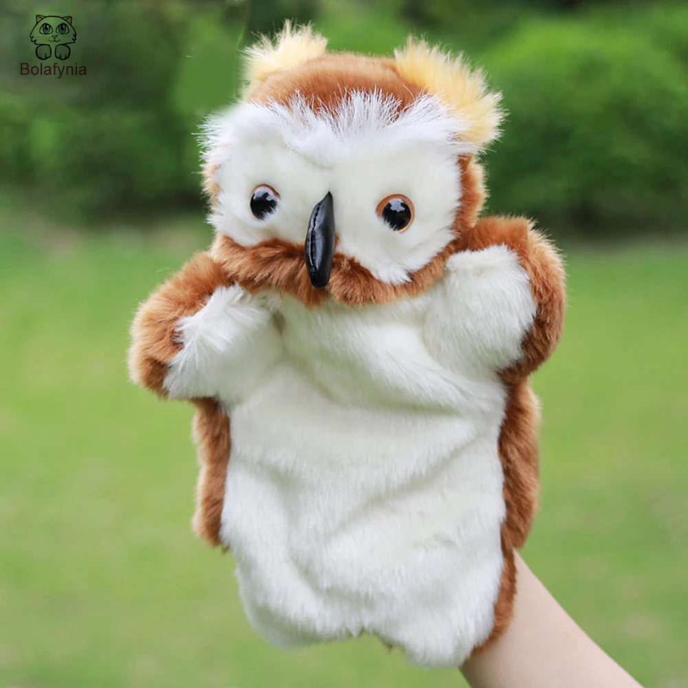 BOLAFYNIA Children Hand Puppet Toys night owl bird infant baby kid plush Stuffed Toy for Christmas birthday gifts
BOLAFYNIA Children Hand Puppet Toys night owl bird infant baby kid plush Stuffed Toy for Christmas birthday gifts