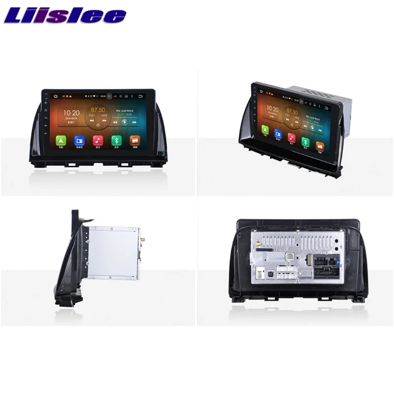 LiisLee Car Multimedia Player GPS Radio Navigation For Mazda CX-5 2012~2017 Original Factory Style Audio NAVI 2