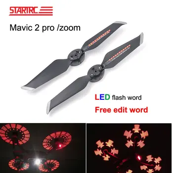 DJI Mavic 2 LED Flash Word Propellers programmable pattern paddle Quick-Releas For DJI Mavic 2 Pro Zoom Drone Accessories
DJI Mavic 2 LED Flash Word Propellers programmable pattern paddle Quick-Releas For DJI Mavic 2 Pro Zoom Drone Accessories