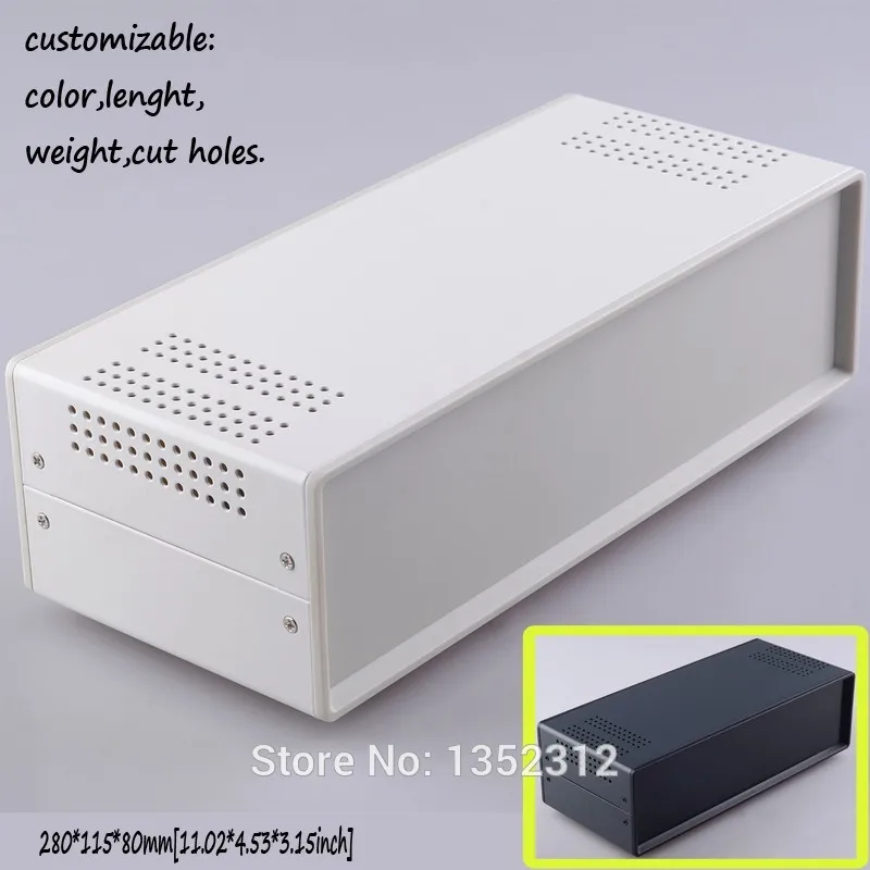 One pcs 280*115*80mm iron electronic case iron project box for housing DIY industry instrument case control box junction case
One pcs 280*115*80mm iron electronic case iron project box for housing DIY industry instrument case control box junction case