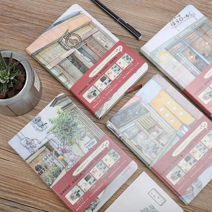 Dilosbu Travel Notepad color inside page Hand painted cover A5 notebook diary book 2019 planner bullet journal school supplies 
Dilosbu Travel Notepad color inside page Hand painted cover A5 notebook diary book 2019 planner bullet journal school supplies