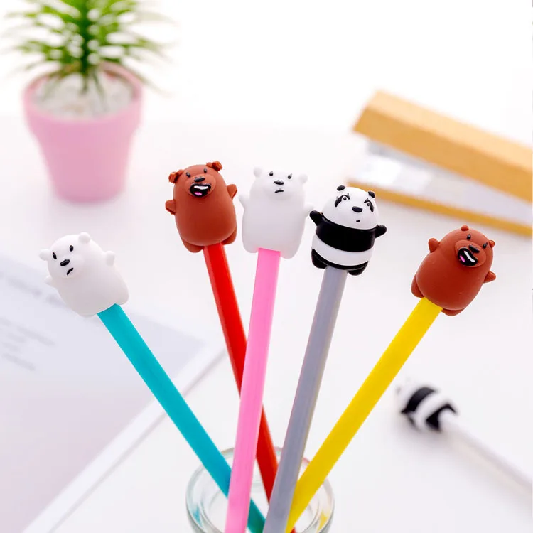 New 2Pcs/Lot Cartoon Cute Kawaii Bear Panda Novelty New Creative Pen Gel Pen Office School Gift Stationery Pen
New 2Pcs/Lot Cartoon Cute Kawaii Bear Panda Novelty New Creative Pen Gel Pen Office School Gift Stationery Pen