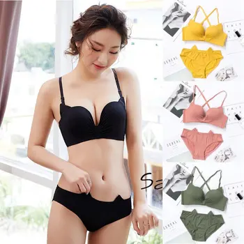 Sexy Fox Seamless Underwear Women Kawaii Cat Ears Bra set Comfortable Young Girl Sexy Lingerie Push Up Bra set Bikini 4 Colors
Sexy Fox Seamless Underwear Women Kawaii Cat Ears Bra set Comfortable Young Girl Sexy Lingerie Push Up Bra set Bikini 4 Colors
