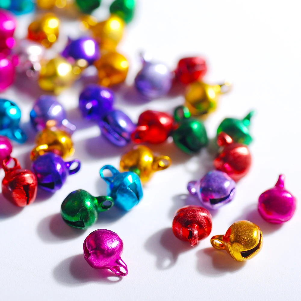 Sale 6mm 10mm Jingle Bells Aluminum Loose Beads Small For Festival Party / Christmas Decoration Crafts Accessories
Sale 6mm 10mm Jingle Bells Aluminum Loose Beads Small For Festival Party / Christmas Decoration Crafts Accessories