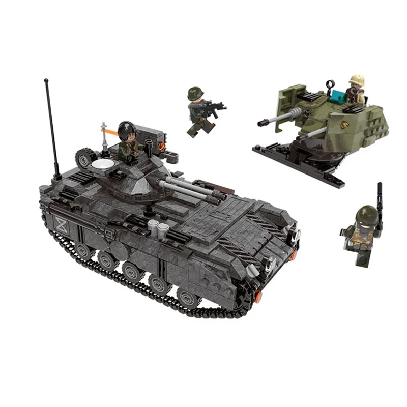 XB06018 Legoing Assemble Building Blocks 1049pcs Armoured Vehicles Bouquets Toys Military Model Blocks DIY Toys For Children
XB06018 Legoing Assemble Building Blocks 1049pcs Armoured Vehicles Bouquets Toys Military Model Blocks DIY Toys For Children