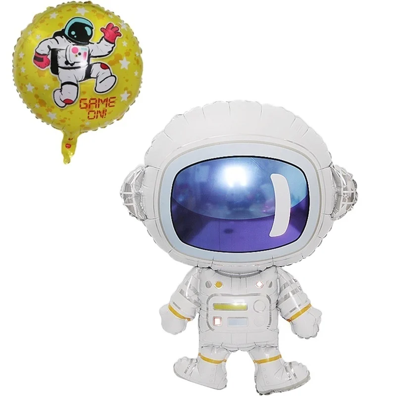 1Pcs Astronaut Balloon Rocket Foil Balloons Birthday Outer Space Balls Decor Galaxy Theme Party Boy Kids Favors Helium Globals
1Pcs Astronaut Balloon Rocket Foil Balloons Birthday Outer Space Balls Decor Galaxy Theme Party Boy Kids Favors Helium Globals