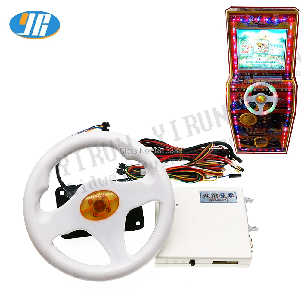 Children's entertainment game machine indoor racing game machine game board +Wire harness+steering wheel
Children's entertainment game machine indoor racing game machine game board +Wire harness+steering wheel