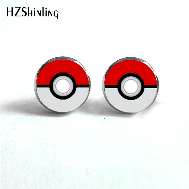 NES-0016 Stud Earrings Pokeball Earrings Pokeball Jewelry Ear Nail Glass Cabochon Earrings HZ4
NES-0016 Stud Earrings Pokeball Earrings Pokeball Jewelry Ear Nail Glass Cabochon Earrings HZ4