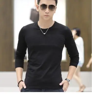 ECTTC 2019 Lycra Cotton Men'S T-Shirt 4XL Long Sleeved T Shirt Men Pure Color Casual Mens Long Sleeve Tshirt For Male
ECTTC 2019 Lycra Cotton Men'S T-Shirt 4XL Long Sleeved T Shirt Men Pure Color Casual Mens Long Sleeve Tshirt For Male