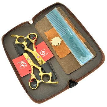 Meisha 6 inch Golden Hair Scissors Dragon Handle Hair Cutting Thinning Scissor Barber Hairdressing Shears HA0331
Meisha 6 inch Golden Hair Scissors Dragon Handle Hair Cutting Thinning Scissor Barber Hairdressing Shears HA0331