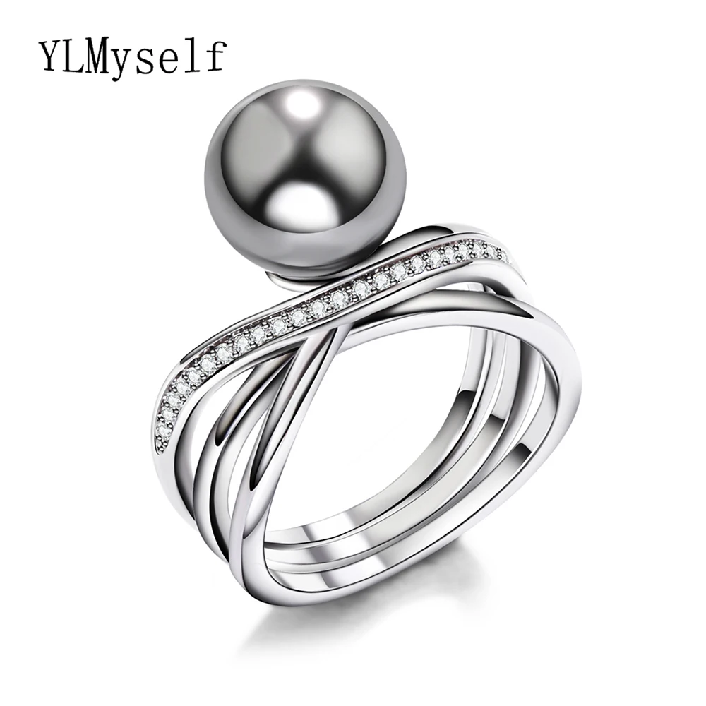 Elegant women fashion ring with Gray Pearl Trendy jewellery dropshipping anel anillos aneis bagues femme statement jewelry
Elegant women fashion ring with Gray Pearl Trendy jewellery dropshipping anel anillos aneis bagues femme statement jewelry