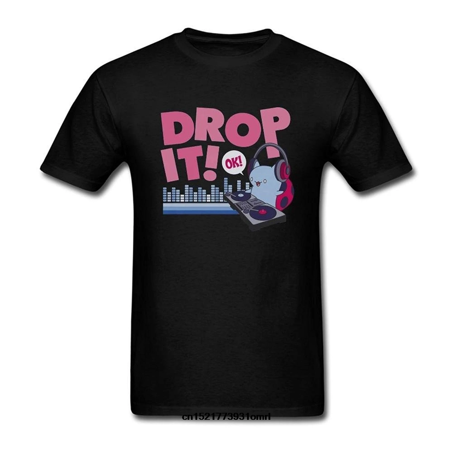Men T shirt Catbug Drop It DJ Summer funny t-shirt novelty tshirt women