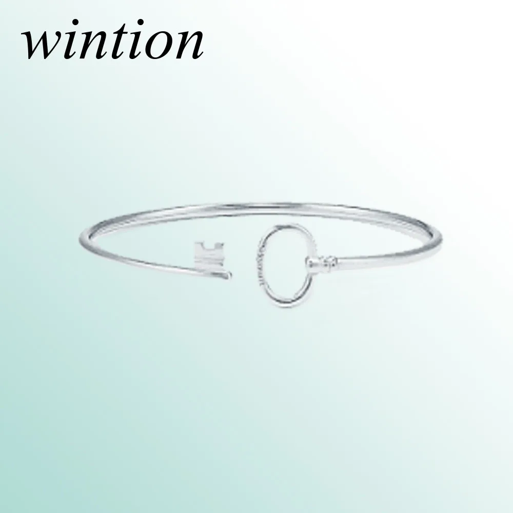 Wintion tiff Bracelet Original 100% 925 Sterling Silver Women Free Shipping Jewelry High-end Quality Gift have logo 1:1
Wintion tiff Bracelet Original 100% 925 Sterling Silver Women Free Shipping Jewelry High-end Quality Gift have logo 1:1