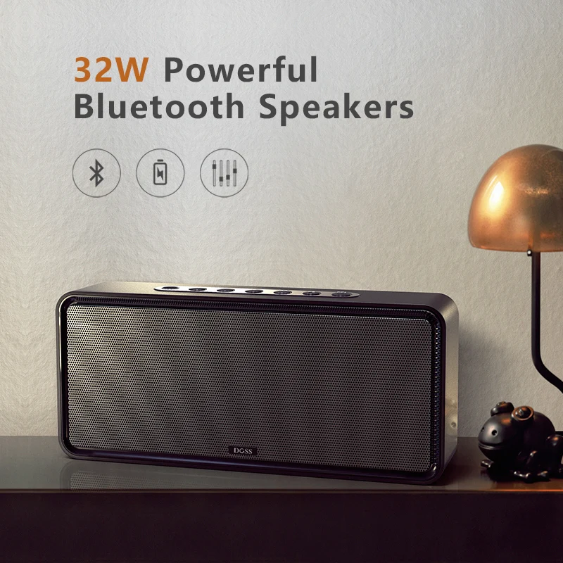 DOSS Bluetooth Колонка Soundbox XL Портативный Беспроводной Блютуз Динамик Акустика 32W