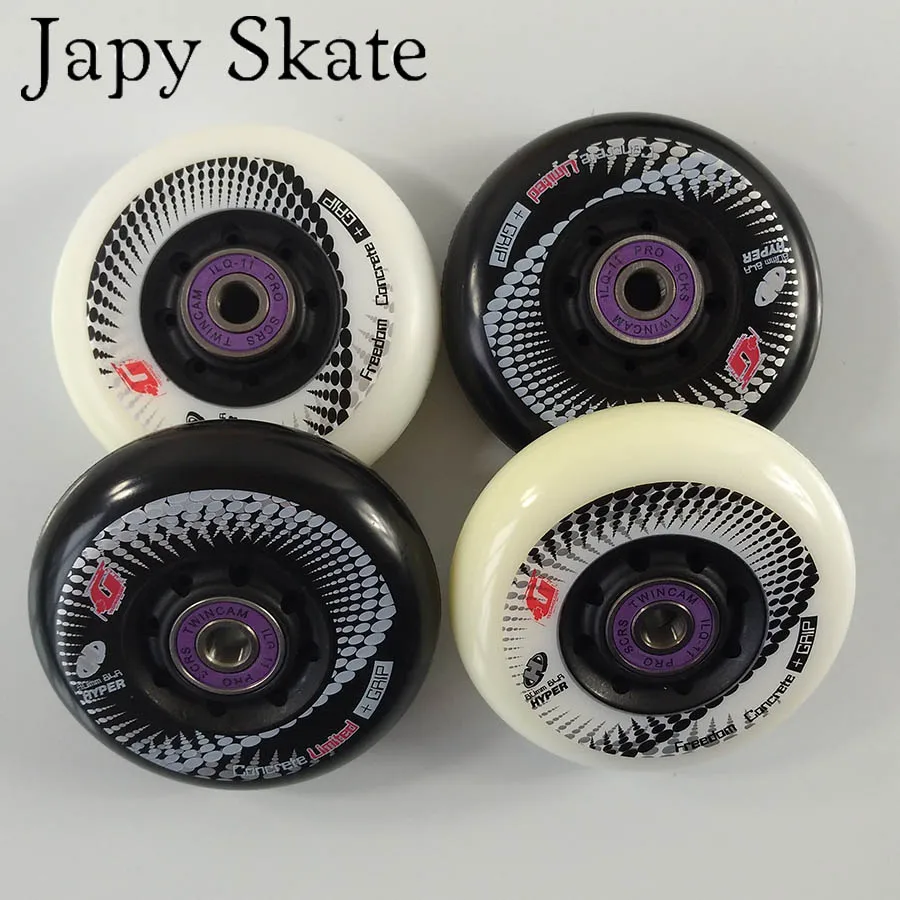 4 PCS 100% Original Hyper +G Concrete Inline Skate Wheels 80mm 84A With ILQ-11 Brearings Roller Skating Tires for SEBA Patines
4 PCS 100% Original Hyper +G Concrete Inline Skate Wheels 80mm 84A With ILQ-11 Brearings Roller Skating Tires for SEBA Patines