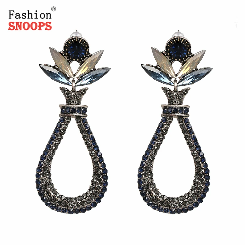 Exaggerated New Crystal Dangle Earrings Statement Jewelry Water Drop Earring For Women Female Wholesale 
Exaggerated New Crystal Dangle Earrings Statement Jewelry Water Drop Earring For Women Female Wholesale