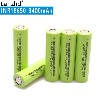 2020 NEW Li ion 18650 3400mah New Original INR18650 30A large current Rechargeable Li-ion battery for Flashlight (1-8pcs)
2020 NEW Li ion 18650 3400mah New Original INR18650 30A large current Rechargeable Li-ion battery for Flashlight (1-8pcs)
