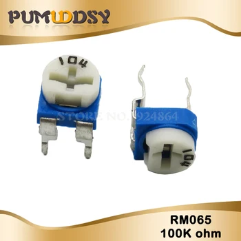 20PCS RM065 RM-065 100K ohm 104 RM065-104 Trimpot Trimmer Potentiometer variable resistor
20PCS RM065 RM-065 100K ohm 104 RM065-104 Trimpot Trimmer Potentiometer variable resistor