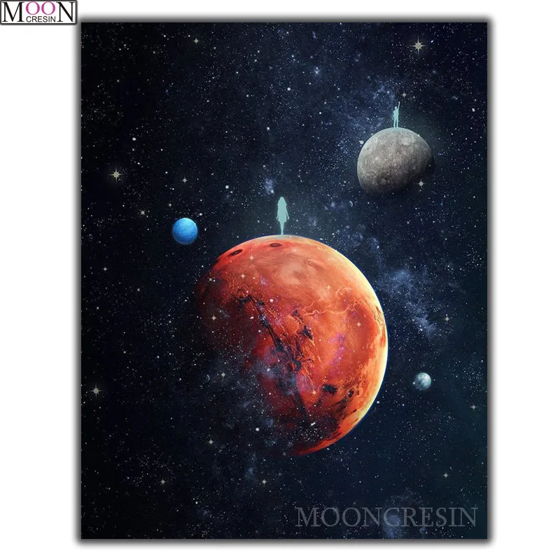 5D Diy Diamond Painting Cross Stitch Sun & Earth & Moon Needlework Diamond Embroidery Full Round Mosaic Decoration Resin Sticker
5D Diy Diamond Painting Cross Stitch Sun & Earth & Moon Needlework Diamond Embroidery Full Round Mosaic Decoration Resin Sticker