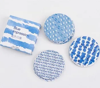 New 1 lot = 1 pack = 45 pcs blue impression mini paper diary sticker Scrapbooking Decoration label
New 1 lot = 1 pack = 45 pcs blue impression mini paper diary sticker Scrapbooking Decoration label