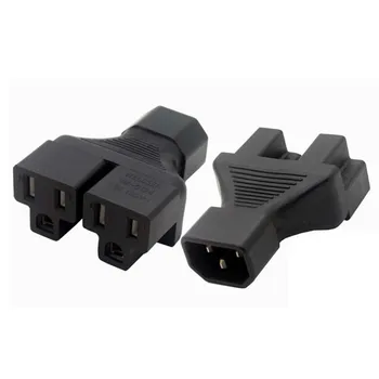 50pcs/lot AC power socket 1to2 IEC320 C14 to 2 way US Industrial socket/Plug C14 Inlet Electrical Socket converter plug Power
50pcs/lot AC power socket 1to2 IEC320 C14 to 2 way US Industrial socket/Plug C14 Inlet Electrical Socket converter plug Power