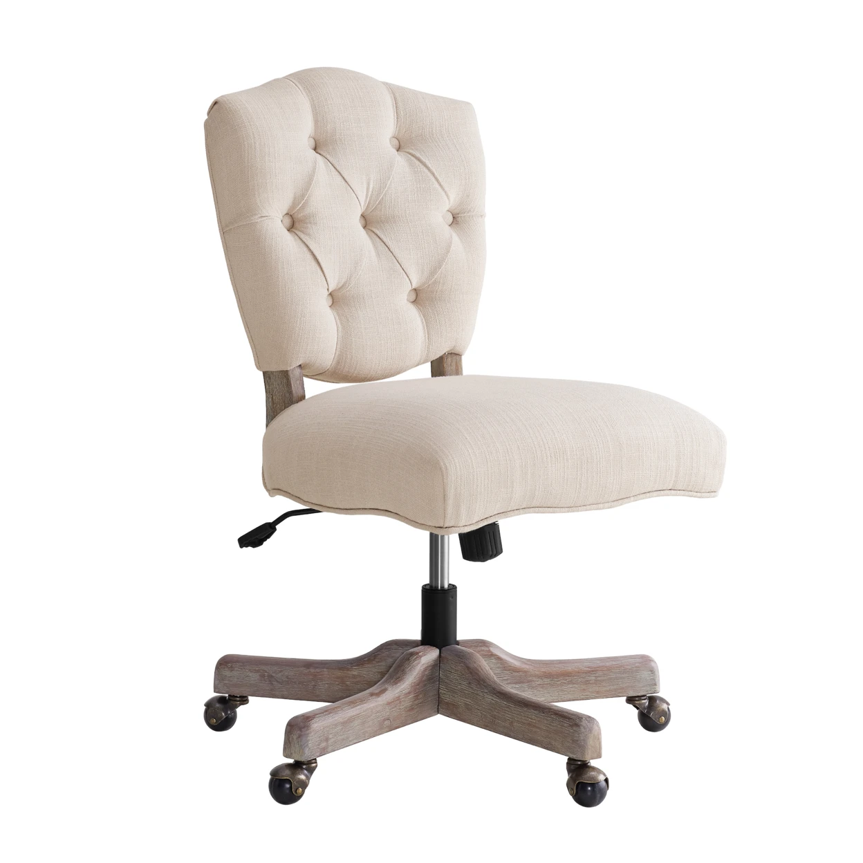 Kelsey White Office Chair