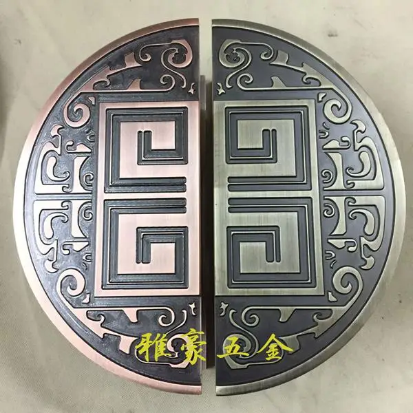 Chinese antique back shaped glass door handle door handle half door handle antique bronze
Chinese antique back shaped glass door handle door handle half door handle antique bronze