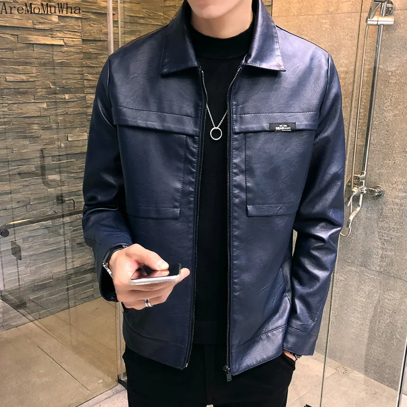 AreMoMuWha 2019 New Spring and Autumn PU Leather Jacket Slim Korean Version of The Tide Youth Handsome Caot Men Fur JacketQX741
AreMoMuWha 2019 New Spring and Autumn PU Leather Jacket Slim Korean Version of The Tide Youth Handsome Caot Men Fur JacketQX741