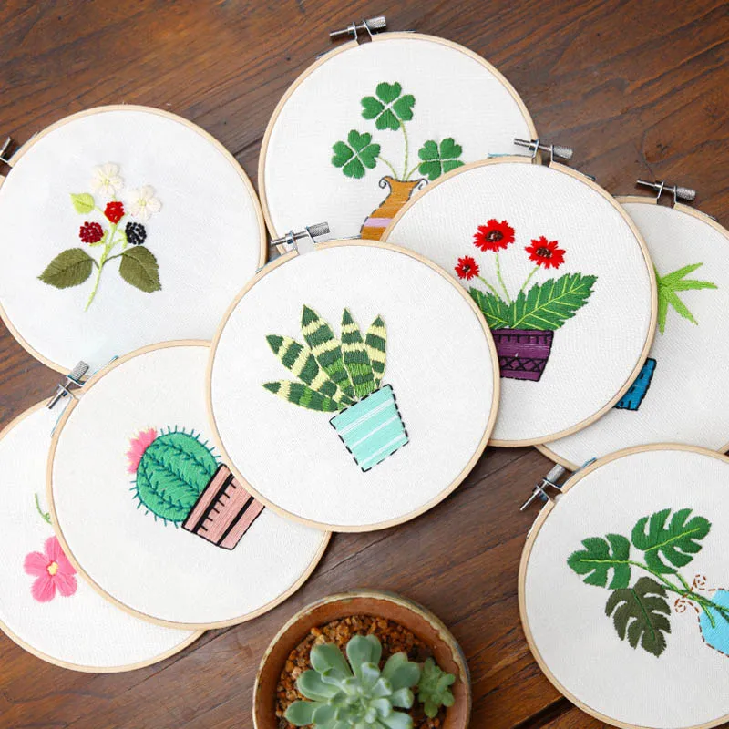 Plant Embroidery Shed Flower 1 Set Needle Arts Crafts DIY Manual Kit Novice Cloth Material Package with Embroidered Shed
Plant Embroidery Shed Flower 1 Set Needle Arts Crafts DIY Manual Kit Novice Cloth Material Package with Embroidered Shed