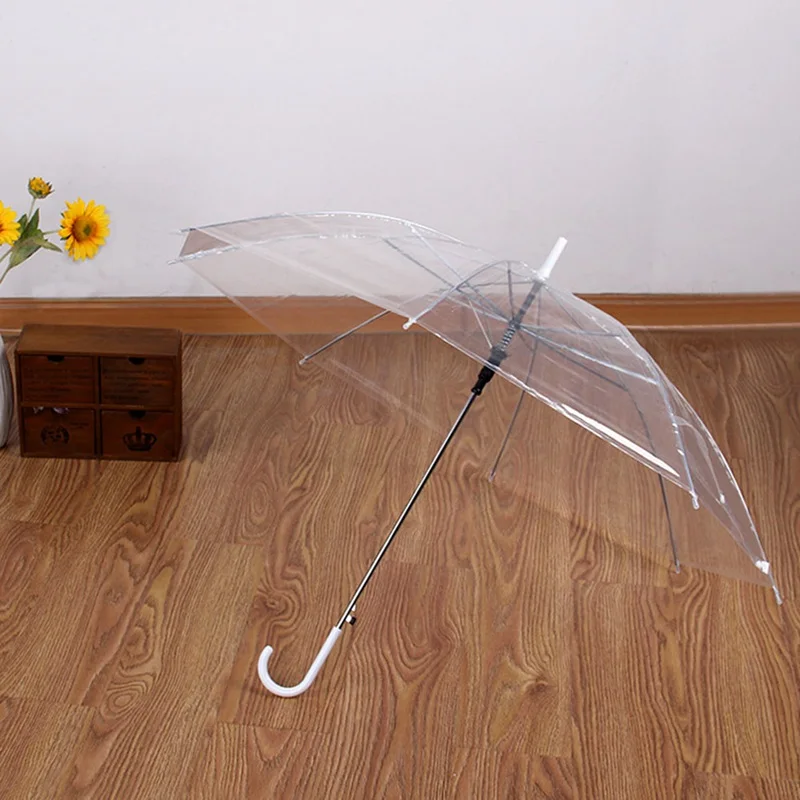 Semi-Automatic Transparent Umbrellas For Protect Against Wind And Rain Long-Handle Umbrella Clear Field Of Vision
Semi-Automatic Transparent Umbrellas For Protect Against Wind And Rain Long-Handle Umbrella Clear Field Of Vision