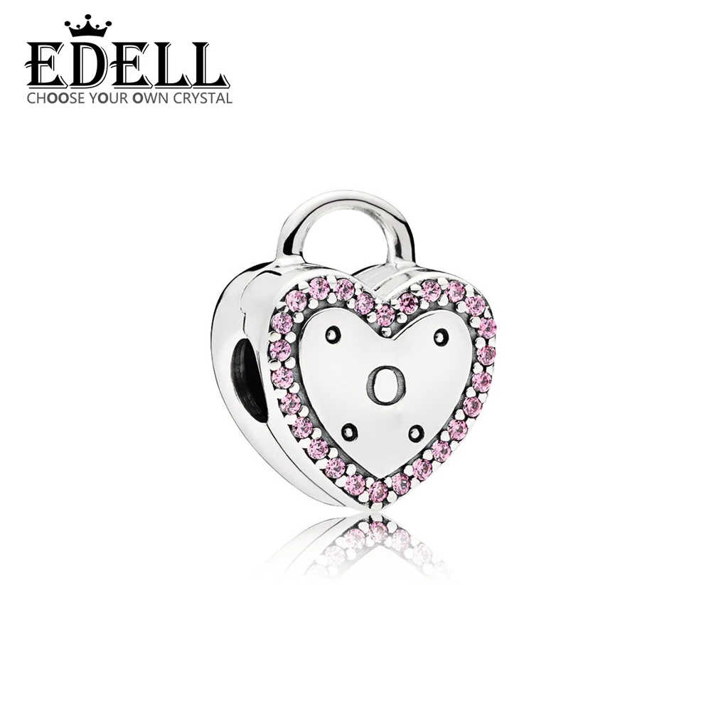 EDELL 100% 925 Sterling Silver 1:1 Genuine Gem 796556FPC LOCK YOUR PROMISE CLIP Fit DIY Bracelet Original Women Wedding Vintage
EDELL 100% 925 Sterling Silver 1:1 Genuine Gem 796556FPC LOCK YOUR PROMISE CLIP Fit DIY Bracelet Original Women Wedding Vintage