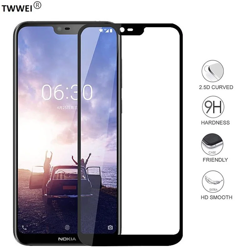 Full Cover Tempered Protective Glass on for Nokia 7.1 6.1 Plus for Nokia 5.1 3.1 Plus 2.1 X7 X6 Glass Screen Protector Film Foil
Full Cover Tempered Protective Glass on for Nokia 7.1 6.1 Plus for Nokia 5.1 3.1 Plus 2.1 X7 X6 Glass Screen Protector Film Foil