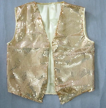 children sequined vest Theatrical Costume vest Family fitted trend No button vest Student jazz dance clothing vest Dj stage
children sequined vest Theatrical Costume vest Family fitted trend No button vest Student jazz dance clothing vest Dj stage