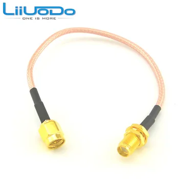 Extension cable SMA plug to SMA Jack bulkhead connector pigtail cable RG316 15cm 30cm 1m
Extension cable SMA plug to SMA Jack bulkhead connector pigtail cable RG316 15cm 30cm 1m