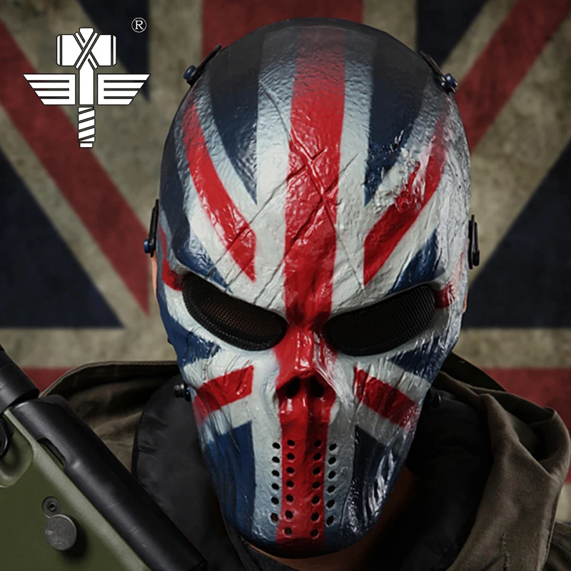 Warchief Full Face Protective Mask Cosplay Camouflage Breathable Camo Face Mask Combat Gear Outdoor Black M06
Warchief Full Face Protective Mask Cosplay Camouflage Breathable Camo Face Mask Combat Gear Outdoor Black M06