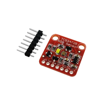 5PCS/LOT CJMCU-34725 TCS34725 Color Sensor RGB color sensor development board module red
5PCS/LOT CJMCU-34725 TCS34725 Color Sensor RGB color sensor development board module red