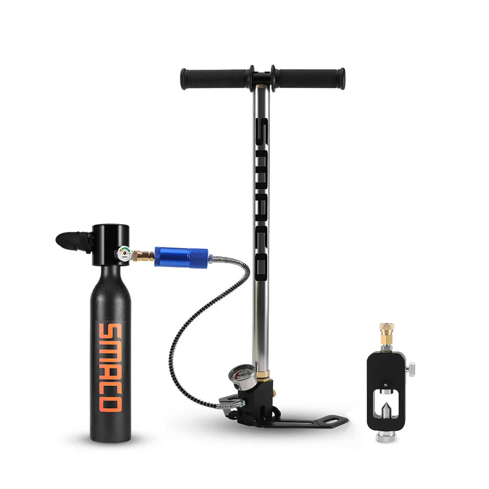 SMACO Diving Equipment Mini Scuba Diving Cylinder Scuba Oxygen Tank for Snorkeling Underwater Swimming Breathing Accessories
SMACO Diving Equipment Mini Scuba Diving Cylinder Scuba Oxygen Tank for Snorkeling Underwater Swimming Breathing Accessories