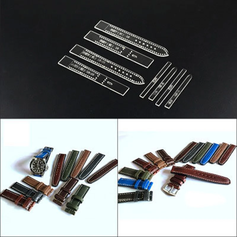Acrylic Watch Strap Band Stencil Template Transparent DIY Leather Craft Tool Home DIY Supplies 5 Styles
Acrylic Watch Strap Band Stencil Template Transparent DIY Leather Craft Tool Home DIY Supplies 5 Styles