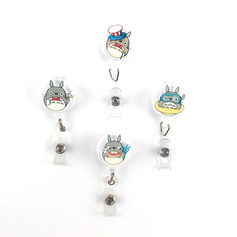 2017 High quality Acrylic Nurse Retractable Badge reel ID Badge clip Cute Totoro Name Tag Card Holder Reel For School Office
2017 High quality Acrylic Nurse Retractable Badge reel ID Badge clip Cute Totoro Name Tag Card Holder Reel For School Office