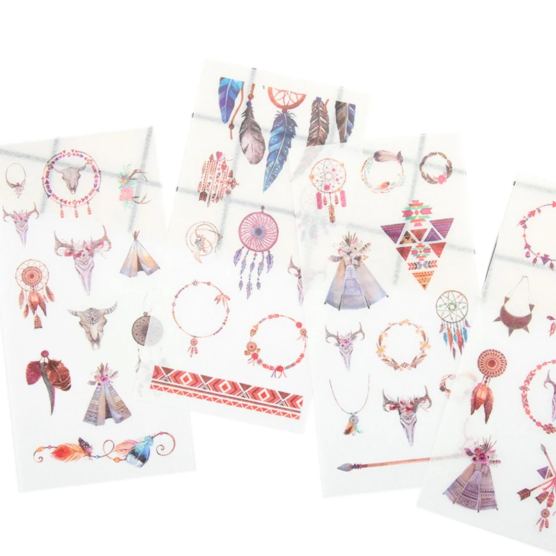 15packs/lot New Cute Indian Style Decorative Scrapbooking Stickers DIY Transparent PVC Sticker Diary Sticker Wholesale
15packs/lot New Cute Indian Style Decorative Scrapbooking Stickers DIY Transparent PVC Sticker Diary Sticker Wholesale
