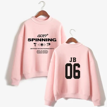 Cute Girl's GOT7 2D high collar sweatshirt Women men long-sleeved Harajuku sweatshirt trend casual street high collar Pullover
Cute Girl's GOT7 2D high collar sweatshirt Women men long-sleeved Harajuku sweatshirt trend casual street high collar Pullover