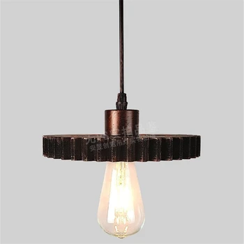 Creative gearwheel style E27 pendant light Vintage Solid wood Pendant Lamp For Warehouse Home decoration Restaurant Coffee Shop 
Creative gearwheel style E27 pendant light Vintage Solid wood Pendant Lamp For Warehouse Home decoration Restaurant Coffee Shop