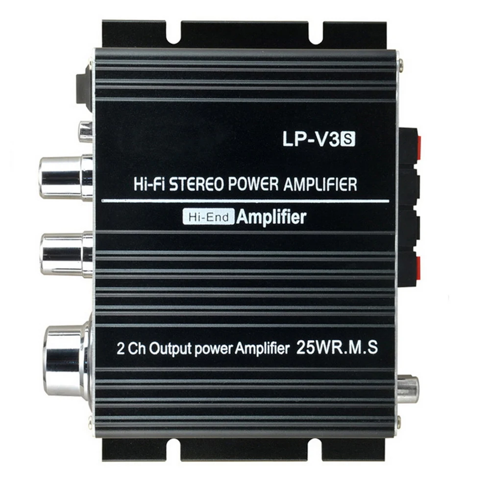 2018 New Black 3.5mm Car Audio Speaker 12V Mini Digital MP3 Hi-Fi LP-V3 Amplifier Stereo Connection 700W Power Songs Track
2018 New Black 3.5mm Car Audio Speaker 12V Mini Digital MP3 Hi-Fi LP-V3 Amplifier Stereo Connection 700W Power Songs Track