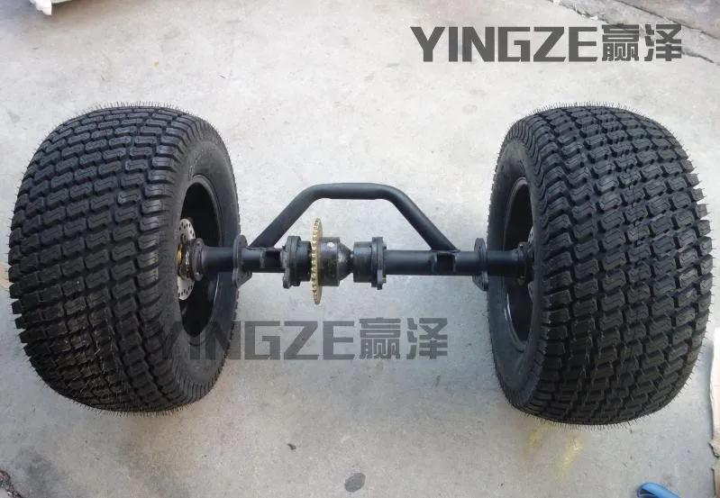 DIY Four Wheel GO KART KARTING ATV UTV Quad Buggy Transmission Rear Axle Chain Differential With 12 Inch Wheel Rim Tire Tyre
DIY Four Wheel GO KART KARTING ATV UTV Quad Buggy Transmission Rear Axle Chain Differential With 12 Inch Wheel Rim Tire Tyre