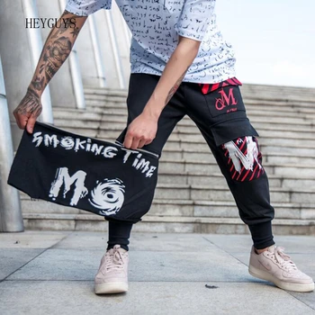 NAGRI Men Harem Pants Striped Printing Jogger Sweatpants Zipper Patchwork Hip Hop Dance Sportswear Male Casual Streetwear
NAGRI Men Harem Pants Striped Printing Jogger Sweatpants Zipper Patchwork Hip Hop Dance Sportswear Male Casual Streetwear