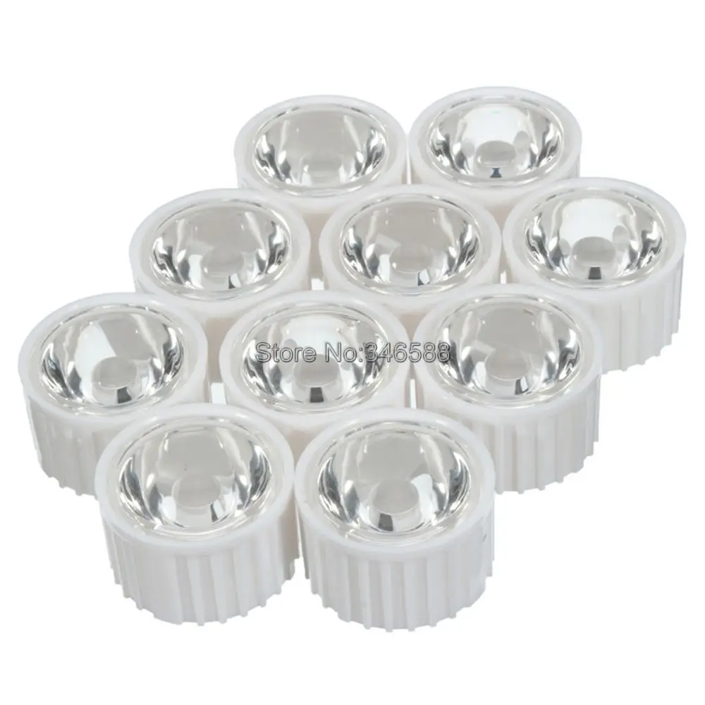 10x 20mm LED Lens Reflector Collimator w/ Holder for1W/3W/5W High Power LED Emitter 5 / 15 / 30 / 45 / 60 / 90 / 120 Beam Angle
10x 20mm LED Lens Reflector Collimator w/ Holder for1W/3W/5W High Power LED Emitter 5 / 15 / 30 / 45 / 60 / 90 / 120 Beam Angle