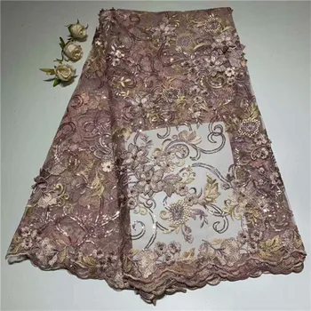 African Laces Fabric With Beads 3d Lace Fabric 2019 sequins High Quality Lace Nigerian French Lace Fabric For Wedding Dress
African Laces Fabric With Beads 3d Lace Fabric 2019 sequins High Quality Lace Nigerian French Lace Fabric For Wedding Dress