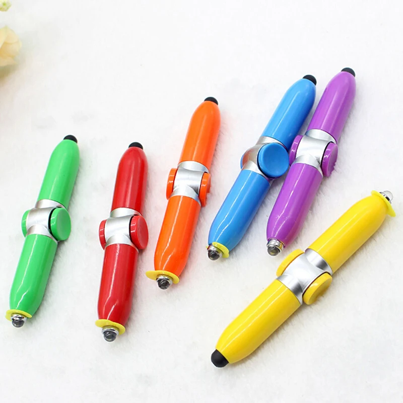 1Pcs Fingertip Gyro Pen Multi-Function Spinner Toy Ball Pointpen Led Light Relieve Stress
1Pcs Fingertip Gyro Pen Multi-Function Spinner Toy Ball Pointpen Led Light Relieve Stress